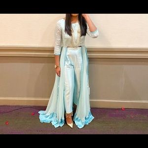Basim & Michelle Mastani Outfit in Sky Blue